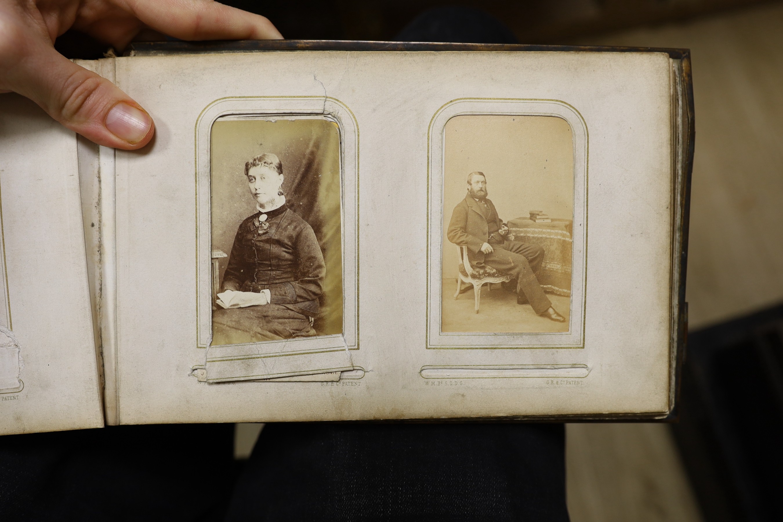 A quantity of cigarette and postcards
